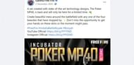 The incubator returned to Free Fire back in December 2020 (Image via Facebook)